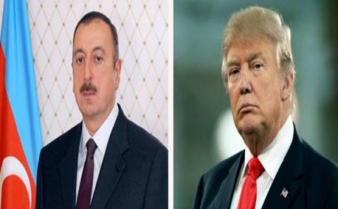 Prezident İlham Əliyev Donald Trampa telefonla zəng edib