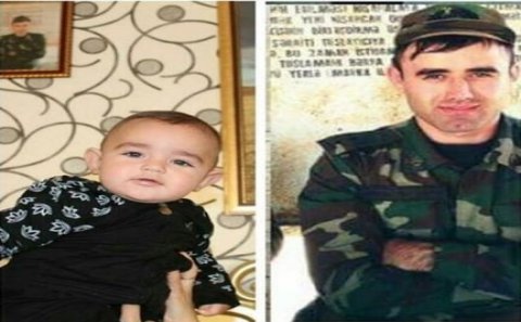 Övladını görmədən şəhid olan Qabilin - FOTOLARI ÜRƏK DAĞLADI