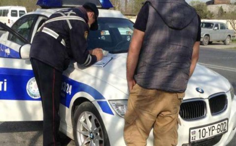 QALMAQAL: Yol polisinin sərxoş tutduğu sürücü ayıq çıxdı - VİDEO