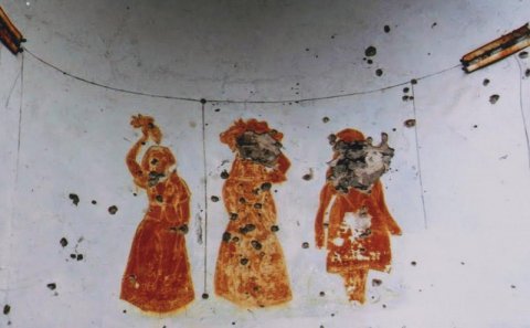 Ermənilər məscidləri, qəbristanlıqları viran qoyublar - FOTO