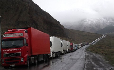 Ermənistanla Rusiyanı birləşdirən yol bağlanıb