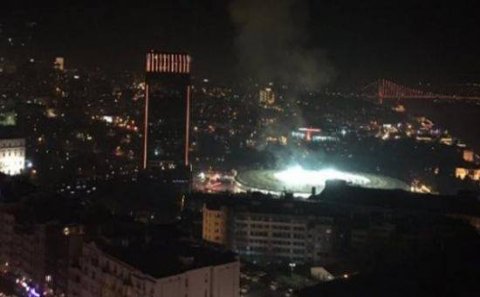 Türkiyədə güclü partlayış, 20 polis yaralandı - FOTOLAR + VİDEO