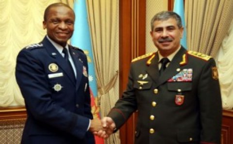 Zakir Həsənov amerikalı generalı məlumatlandırıb-Erməni təxribatı barədə 