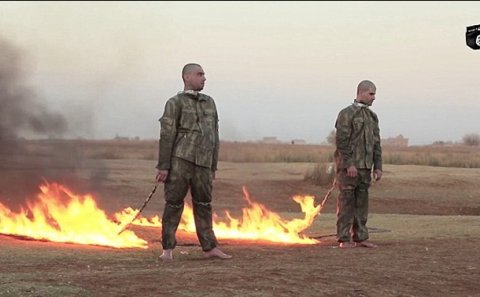 İŞİD terrorçuları 2 türk əsgərini diri-diri yandırdı - DƏHŞƏT + FOTO