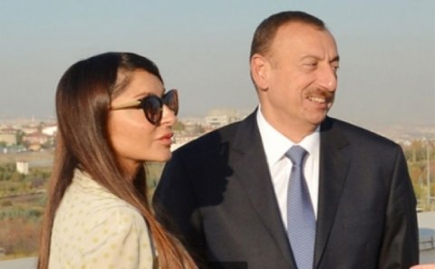 Prezident və xanımı avtomobil yolunun açılışında