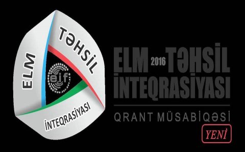 Elmin İnkişafı Fondu “Elm-Təhsil İnteqrasiyası” məqsədli qrant müsabiqəsini elan edib