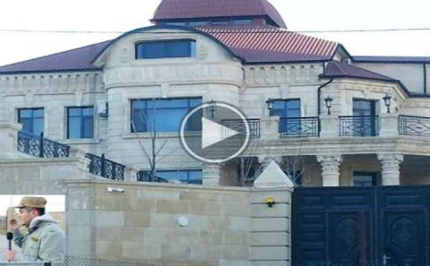 Azərbaycanda deputatın milyonluq villasının görüntüləri yayımlandı -VİDEO