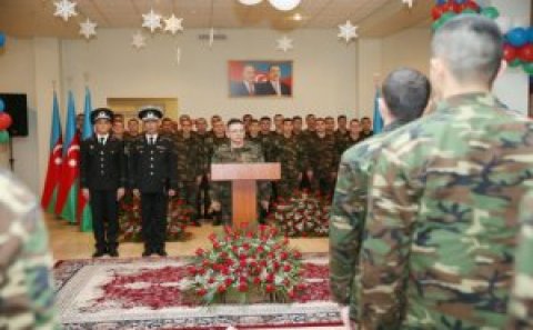 DTX-nin hərbi hissəsində Dünya Azərbaycanlılarının Həmrəylik günü 