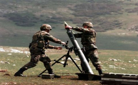 Düşmən mövqeləri cavab atəşi ilə susduruldu