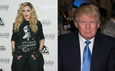 Tramp Madonnanı iyrənc adlandırdı