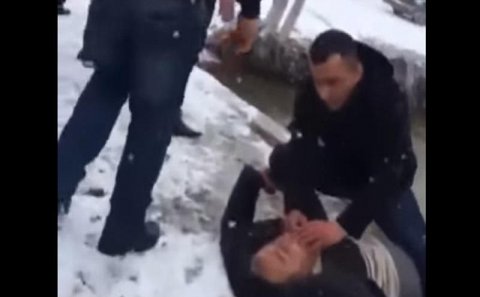 Beyləqandakı dəhşətli qəzanın görüntüləri YAYILDI - VİDEO (18+)