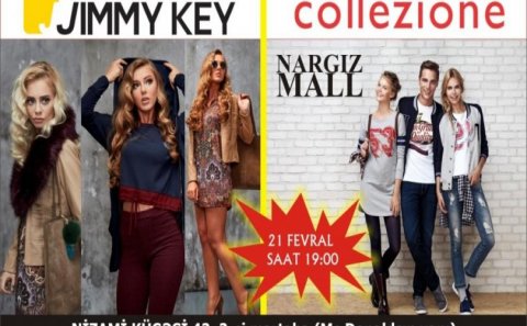 21 fevralda Bakıda 2 böyük dükan açılır – “JIMMY KEY” VƏ “COLLEZIONE” (VİDEO+FOTO)