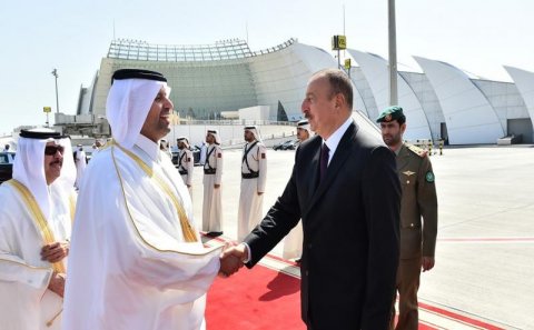 Prezidentin Qətərə rəsmi səfəri başa çatdı - FOTO