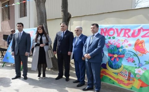 Nəsimi rayonunda “Abad həyət” sakinlərin ixtiyarına verildi