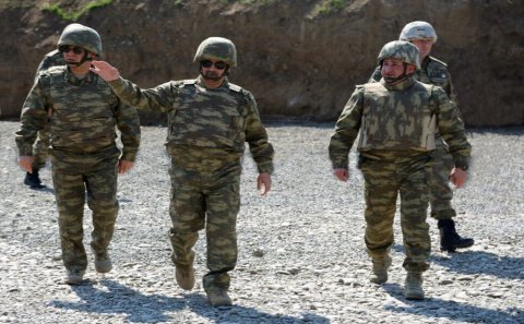 Zakir Həsənov ÖN CƏBHƏDƏ - FOTO