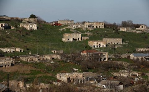 Aprel müharibəsindən sonra ermənilərin qoyub qaçdığı kənd (FOTOLAR)