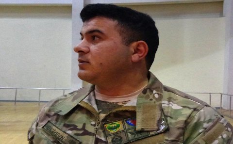 Xüsusi təyinatlı hərbçimiz: 
