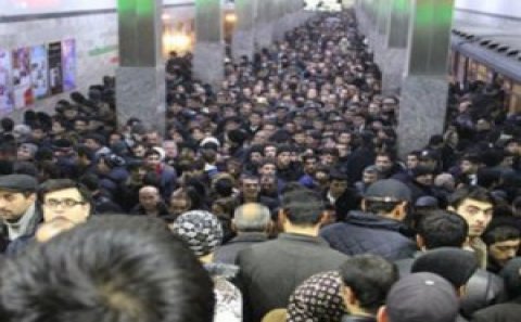 Bakı metrosunda ajiotaj