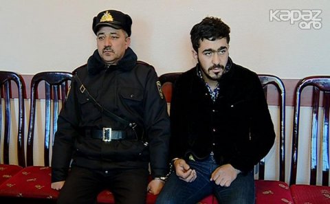  Azərbaycanda qətl törətmiş şəxs məhkəmədən qaçdı - FOTO