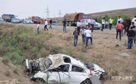 Azərbaycanda ağır avtomobil qəzası: 5 şagird öldü