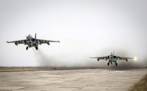 Ermənistanla sərhəddə 28 dəqiqəlik HÜCUM: qırıcılardan bombardman - VİDEO
