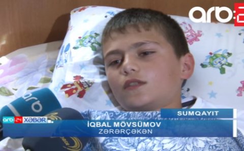 Sumqayıtda ZƏHƏRLƏNƏN uşaqların görüntüləri yayıldı - Video