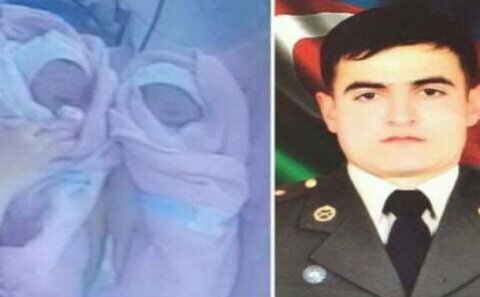 Şəhidimizin əkiz övladı oldu