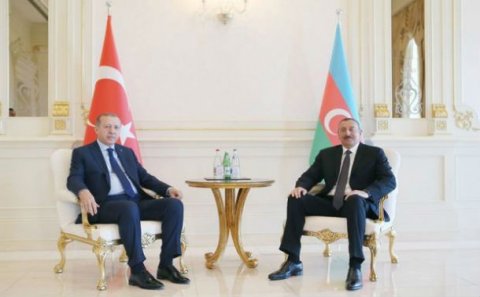 Azərbaycan və Türkiyə prezidentlərinin təkbətək görüşü olub 