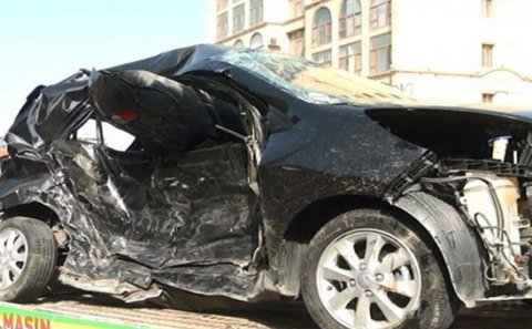 Azərbaycanda ərəbləri daşıyan avtomobil aşdı: 3 yaralı