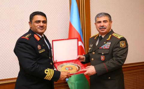 Zakir Həsənova “Ali zabit” medalı verildi - Foto