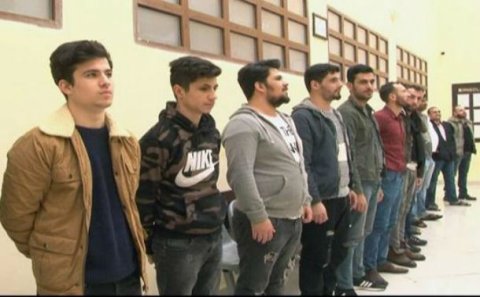 22 qanunsuz miqrant saxlanıldı - Azərbaycanda