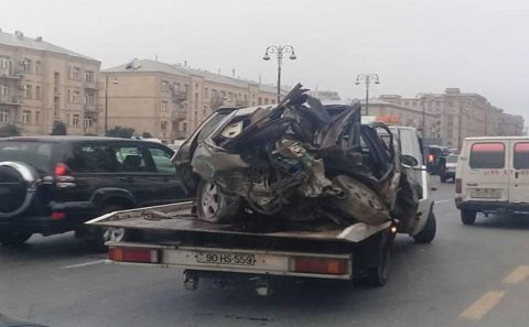 Bakıda zəncirvari qəza: 2 nəfər öldü