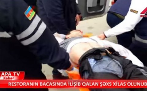 İki gün əvvəl işə düzəldiyi yerdən oğurluq etmək istədi… – VİDEO