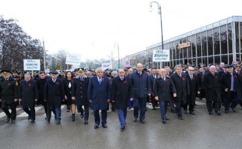Qubada azərbaycanlıların soyqrımı ilə bağlı yürüş keçirildi