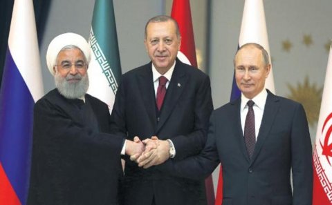 Ərdoğan, Putin və Ruhaninin maraqlı YEMƏK SÖHBƏTİ ÜZƏ ÇIXDI