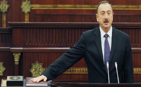 Prezidentin andiçmə mərasimi başlayıb