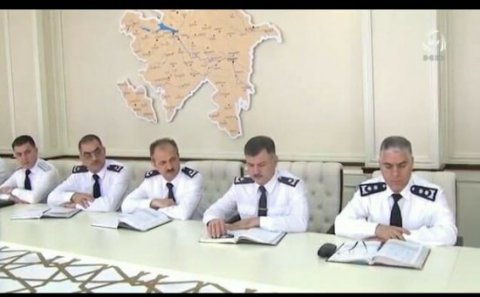 Ramiz Mehdiyevin keçirdiyi təqdimatda generala zəng gəldi - Video+Foto