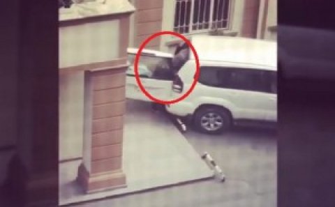 Bakıda körpələr evindən ərzaqlar daşınır - Qalmaqallı VİDEO