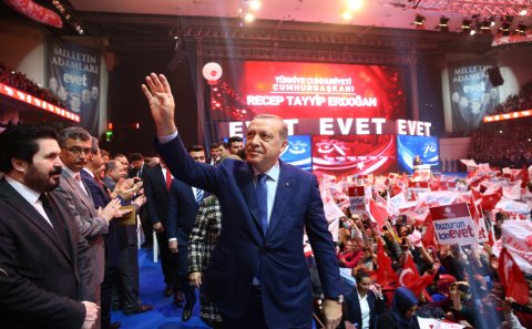 Böyük və Qüdrətli Türkiyəyə, GÜCLÜ, milli, İMANLI LİDERƏ- Rəcəb Tayyib Ərdoğana səs verin!