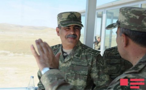 Azərbaycan Ordusunun səhra məşğələləri - Fotolar