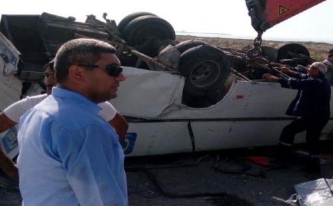 Avtobus qəzası ilə bağlı cinayət işi başlanıb