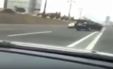 Bakıda “Lexus”un toy karvanındakı ölüm şousu - VİDEO