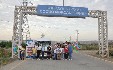 Cocuq Mərcanlıdan olan uşaqlar üçün Göygöldə yay məktəbi təşkil olunub – FOTO