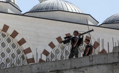 Ərdoğanın ziyarətində diqqət çəkən detal - Foto