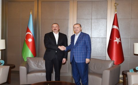 İlham Əliyevdən Ərdoğana: Sizə olan sonsuz inam və etimad...