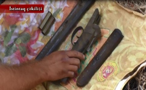 Polis Nardaranda əməliyyat keçirdi, silah-sursat götürüldü - VİDEO