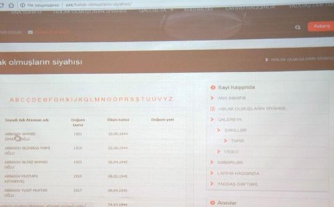 Böyük Vətən müharibəsinin azərbaycanlı iştirakçılarına MÜJDƏ