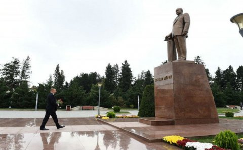 Prezident İlham Əliyev İmişli rayonuna səfərə gedib