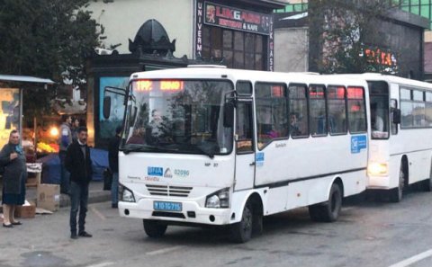 Bakıda bu marşrutun fəaliyyəti dayandırılır