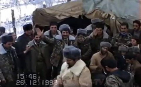 Laçın dağlarındakı SON TOYDA  sona çatmamış “dəhliz” əməliyyatının iştirakçıları görüntüləndi...-VİDEO